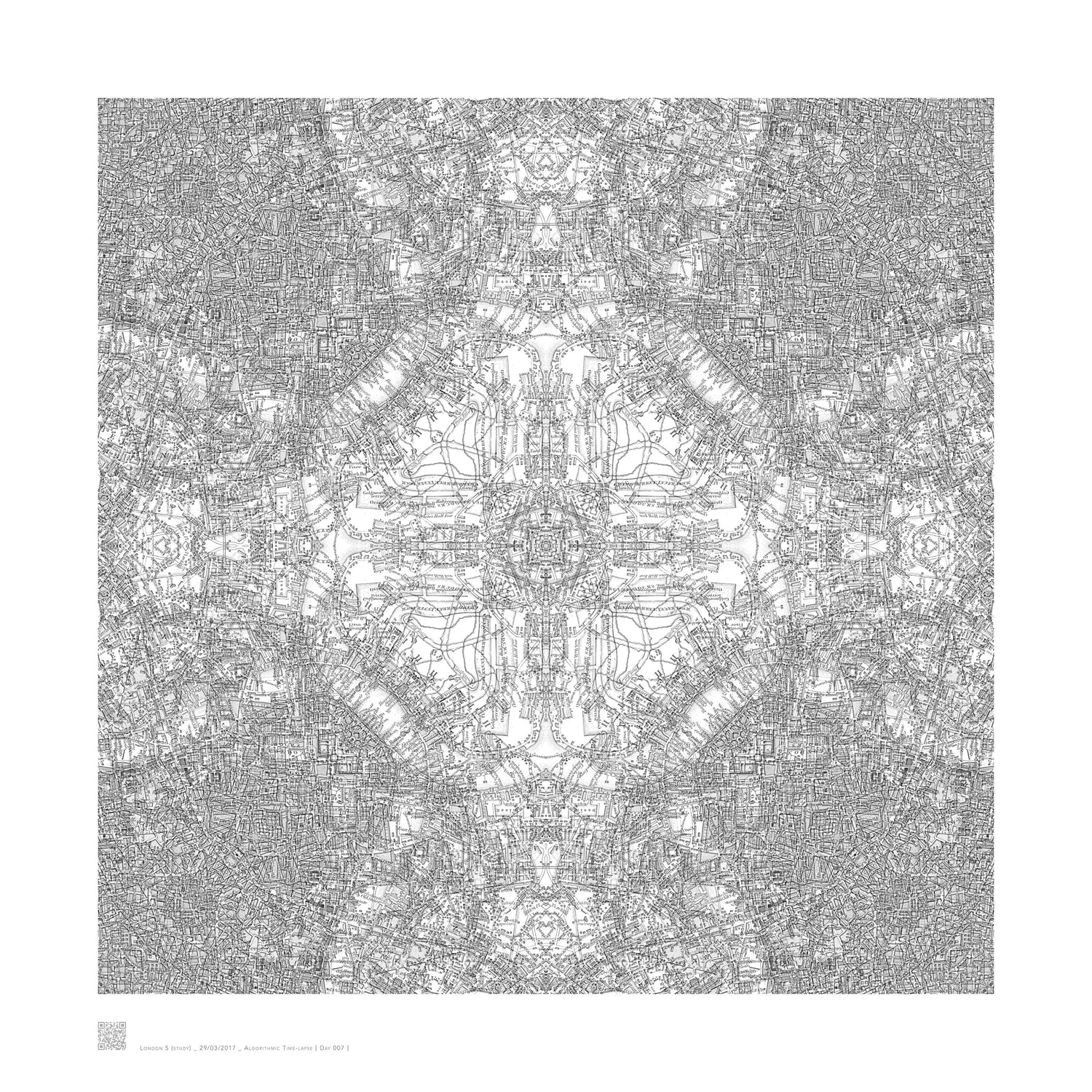 Imaginary Cities – London 5 (study) _ 29/03/2017 _ Algorithmic Time-lapse [ Day 007 ]